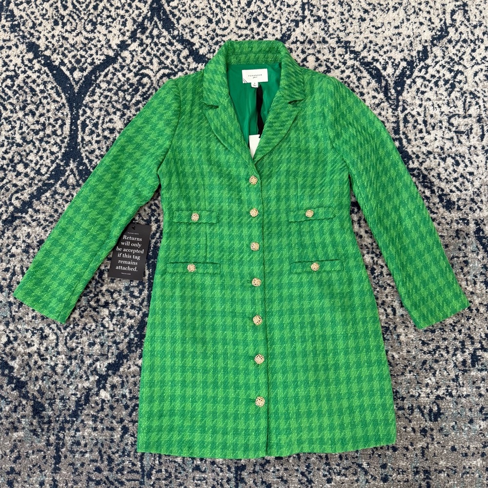 NWT Tuckernuck x Pomander Place Emerald Green Stacie Dress